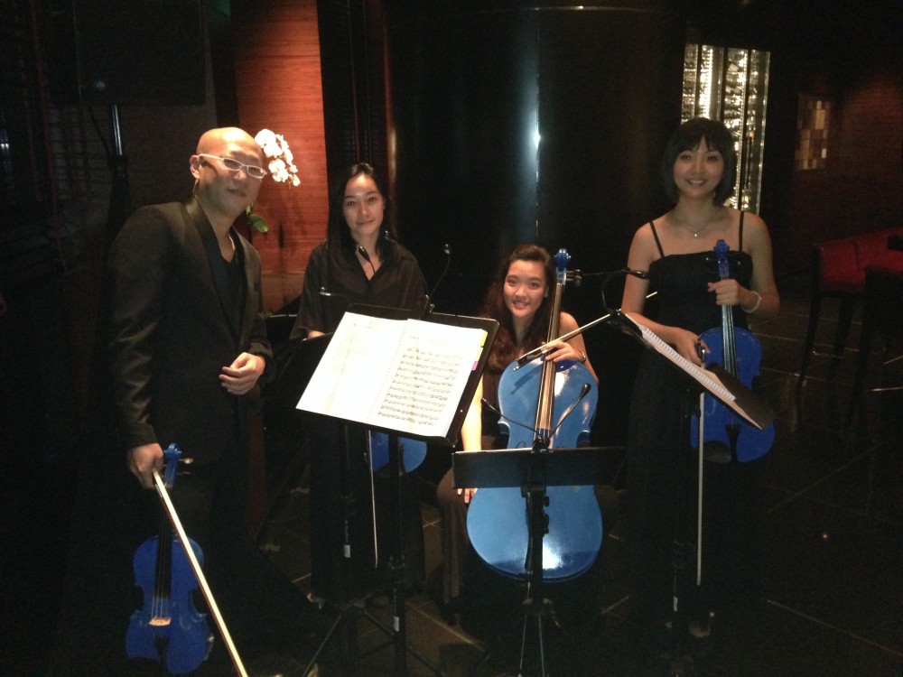 ACOUSTIC STRING QUARTET performance