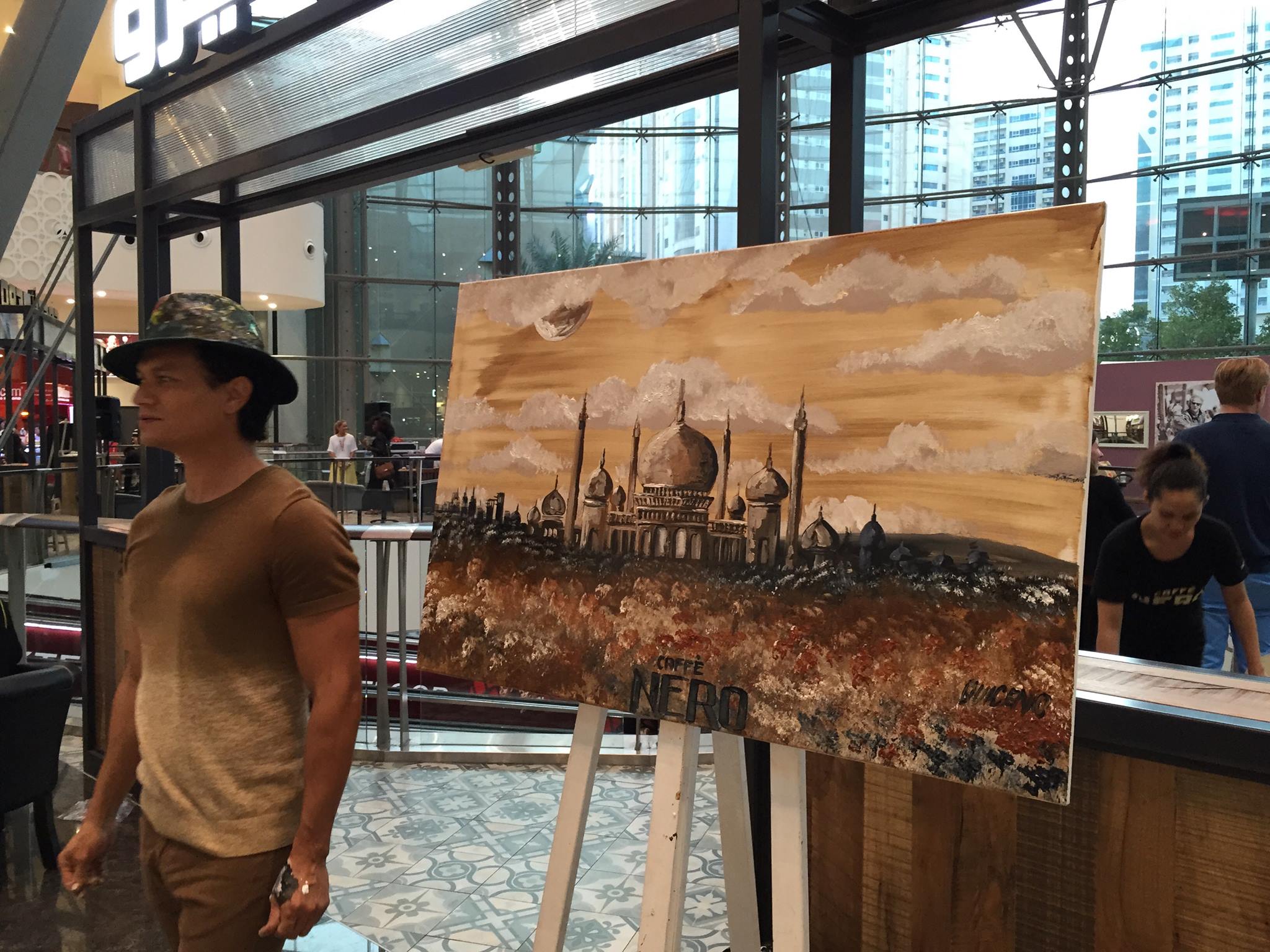 ACTION PAINTING SHOW performance