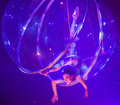 AERIAL BUBBLE ACT performance