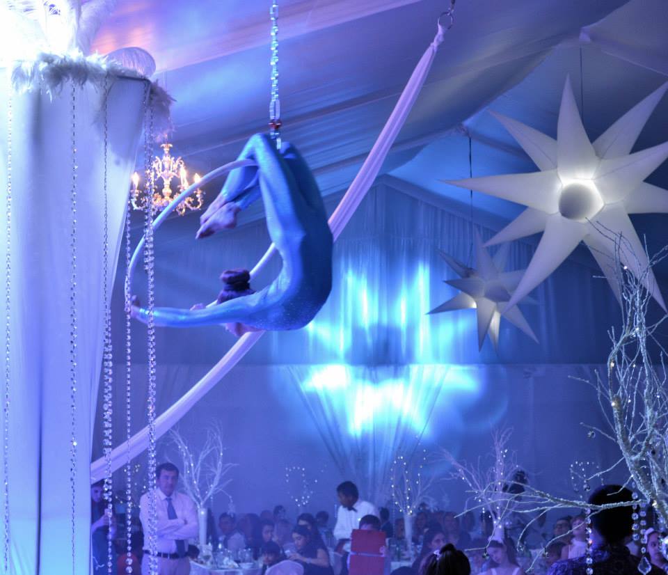 AERIAL HOOP performance