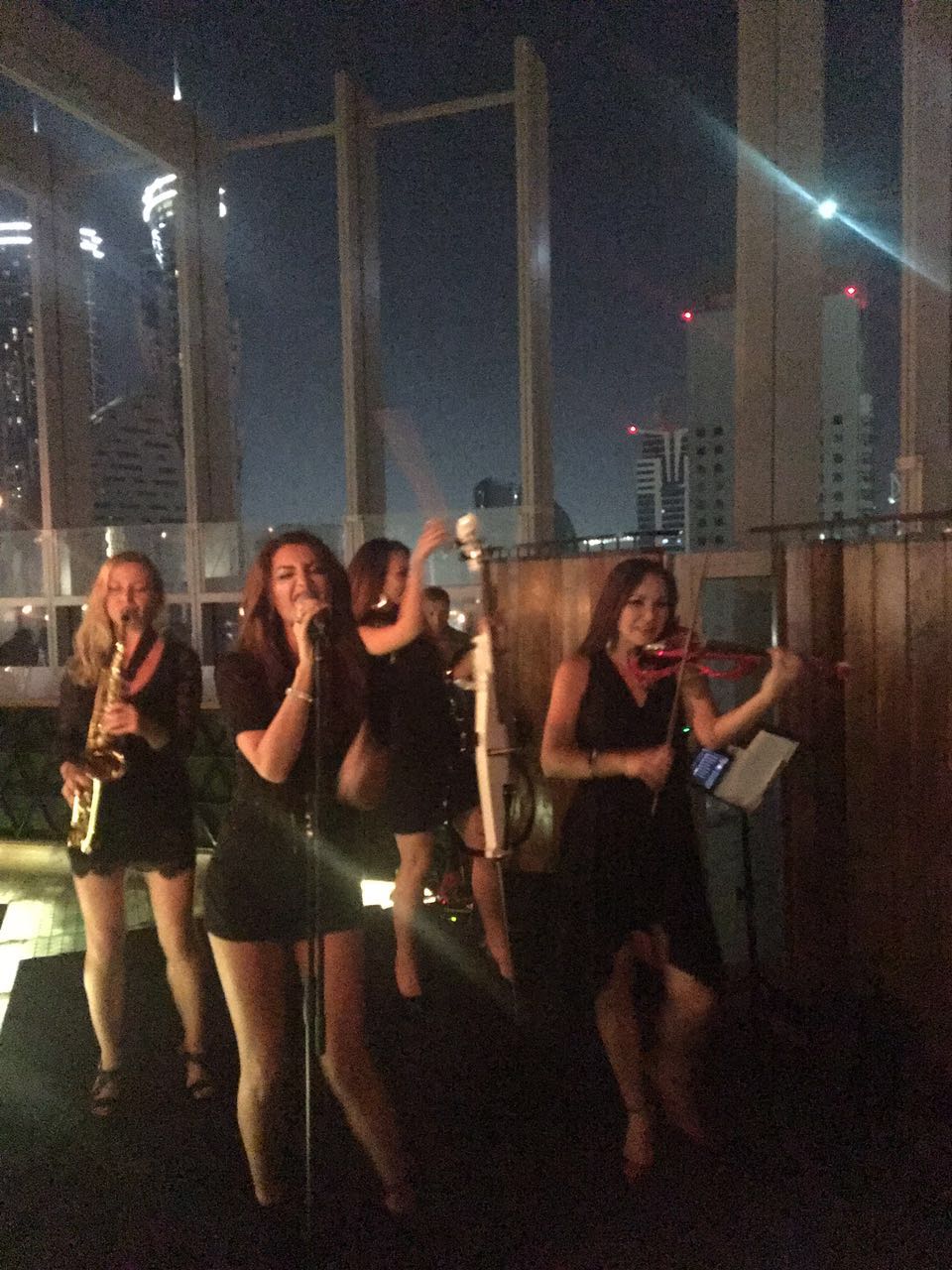 ALL FEMALE BAND performance