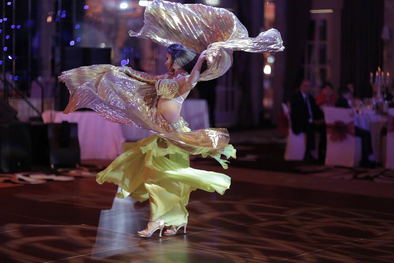 Arabic/Brazilian Belly Dancer performance