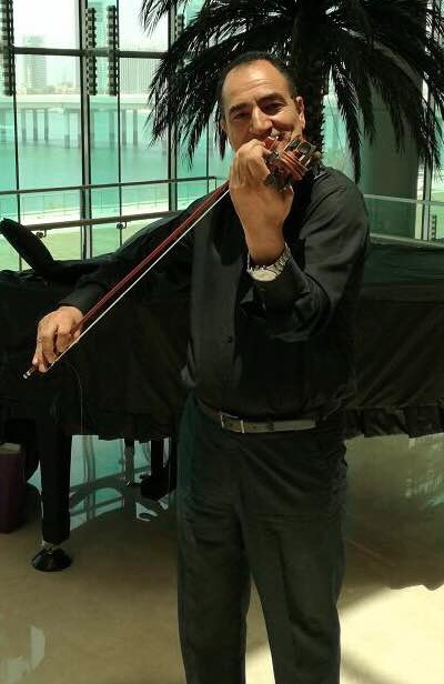 Arabic Violinist performance