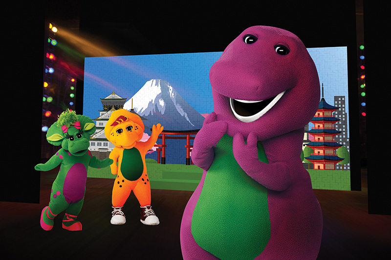 BARNEY LIVE! WORLD TOUR performance