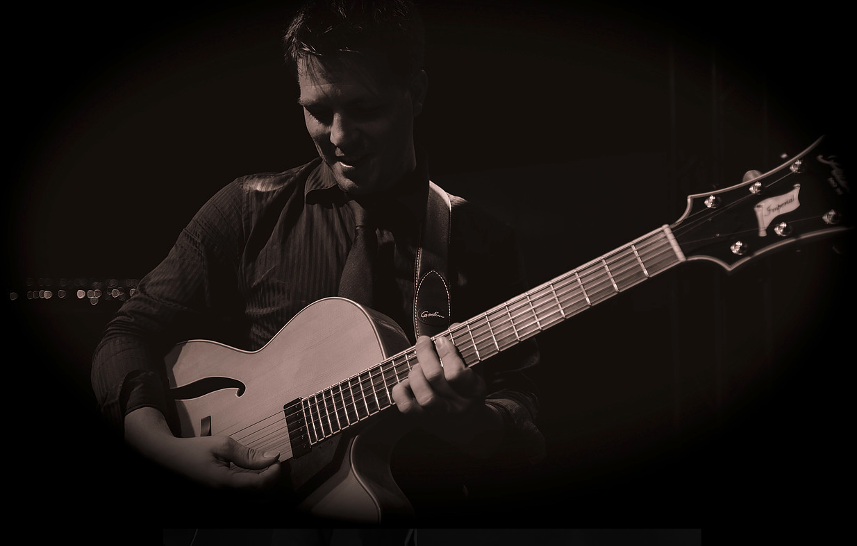 Blues/Jazz Guitarist performance