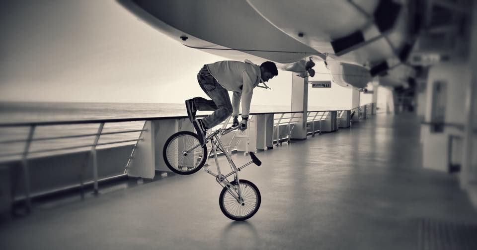 BMX Acrobat performance