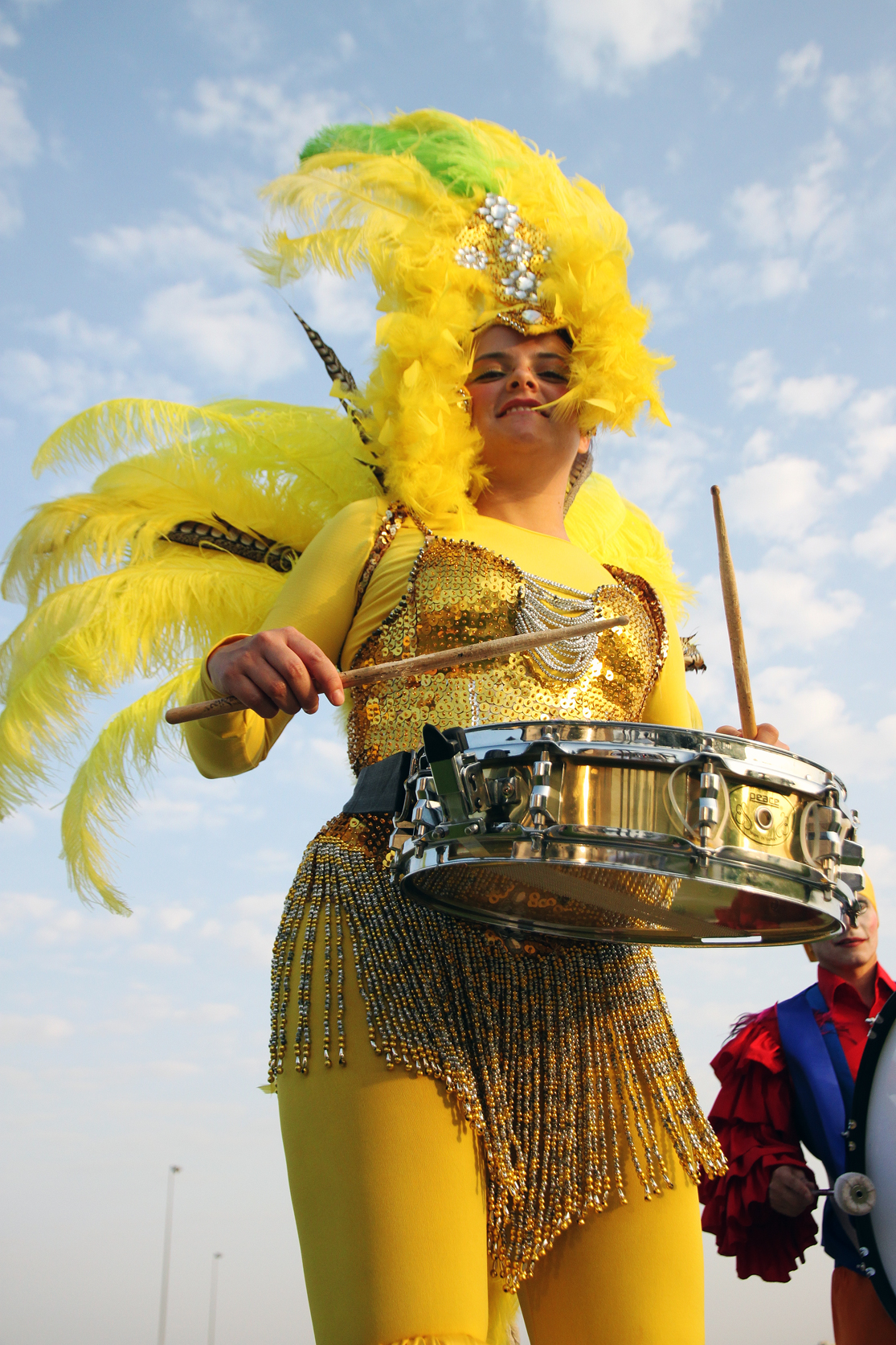 Brazilian Circus Parade performance