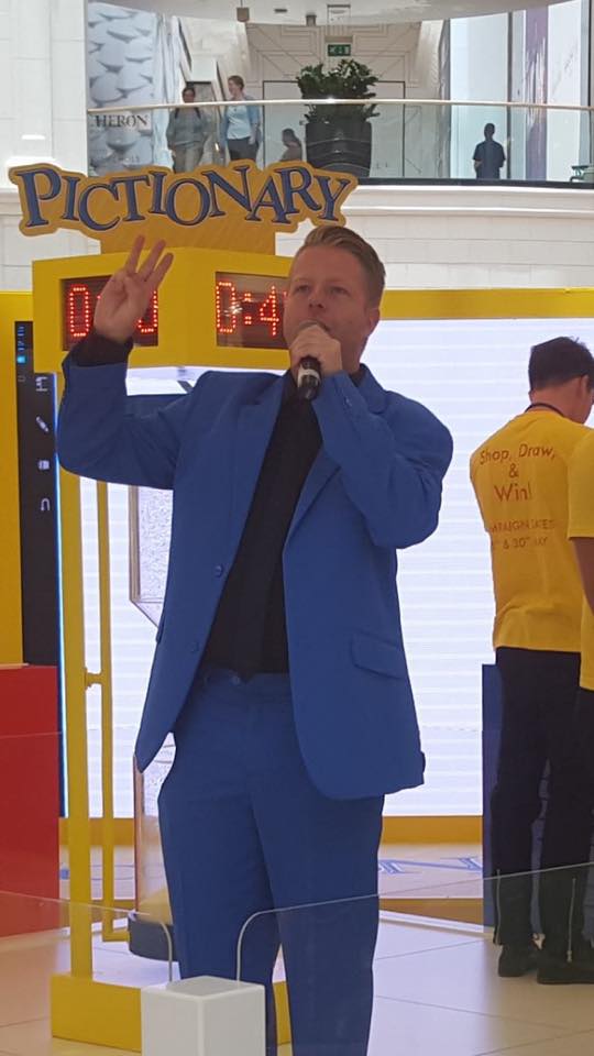 British MC / Host performance