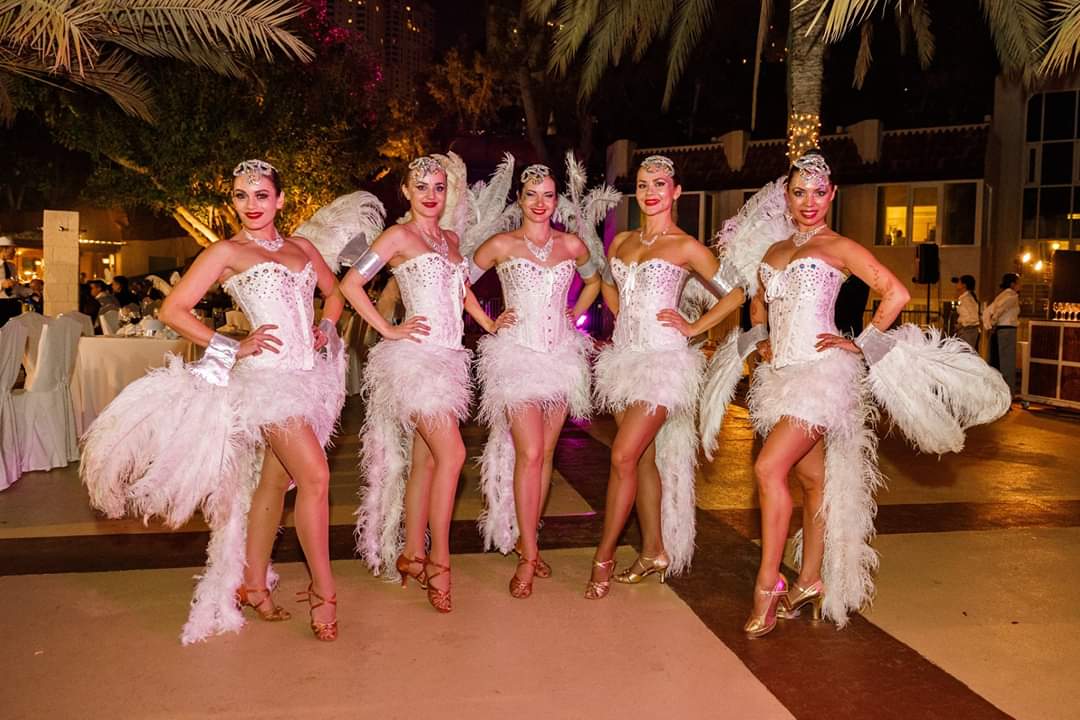 Broadway and Gatsby Dancers performance