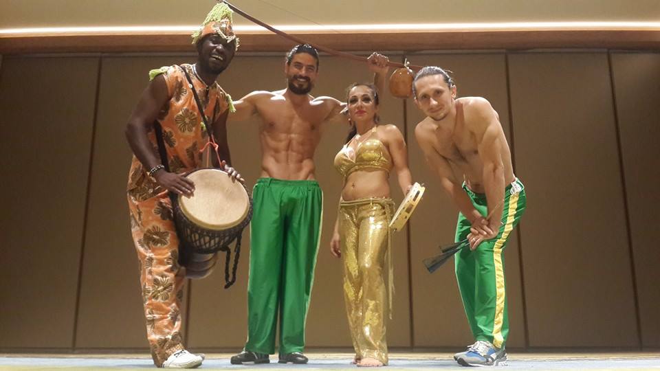 Capoeira performance