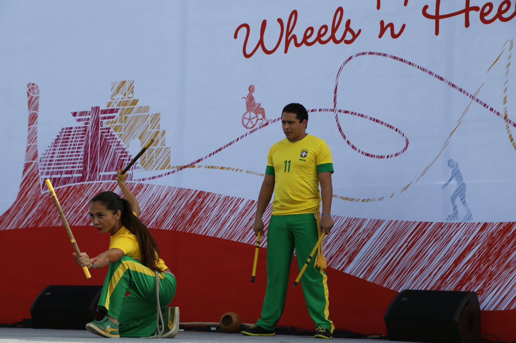 Capoeira performance