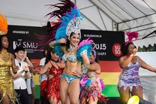 Capoeira Dancers performance