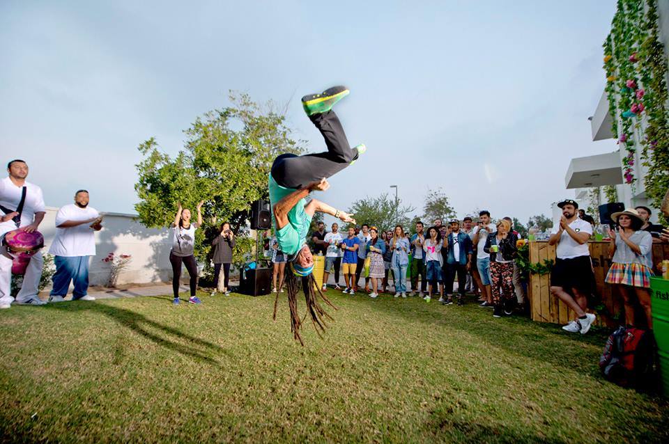 Capoeira Dancers performance