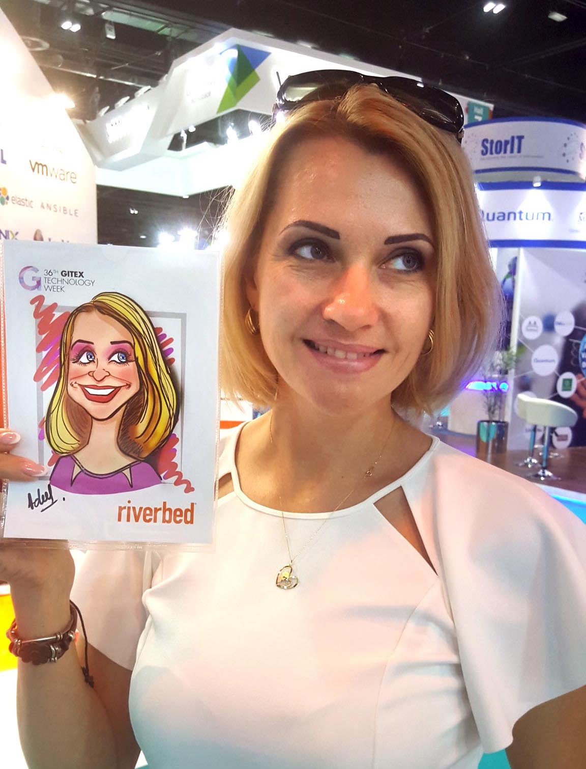 Caricature Artist performance