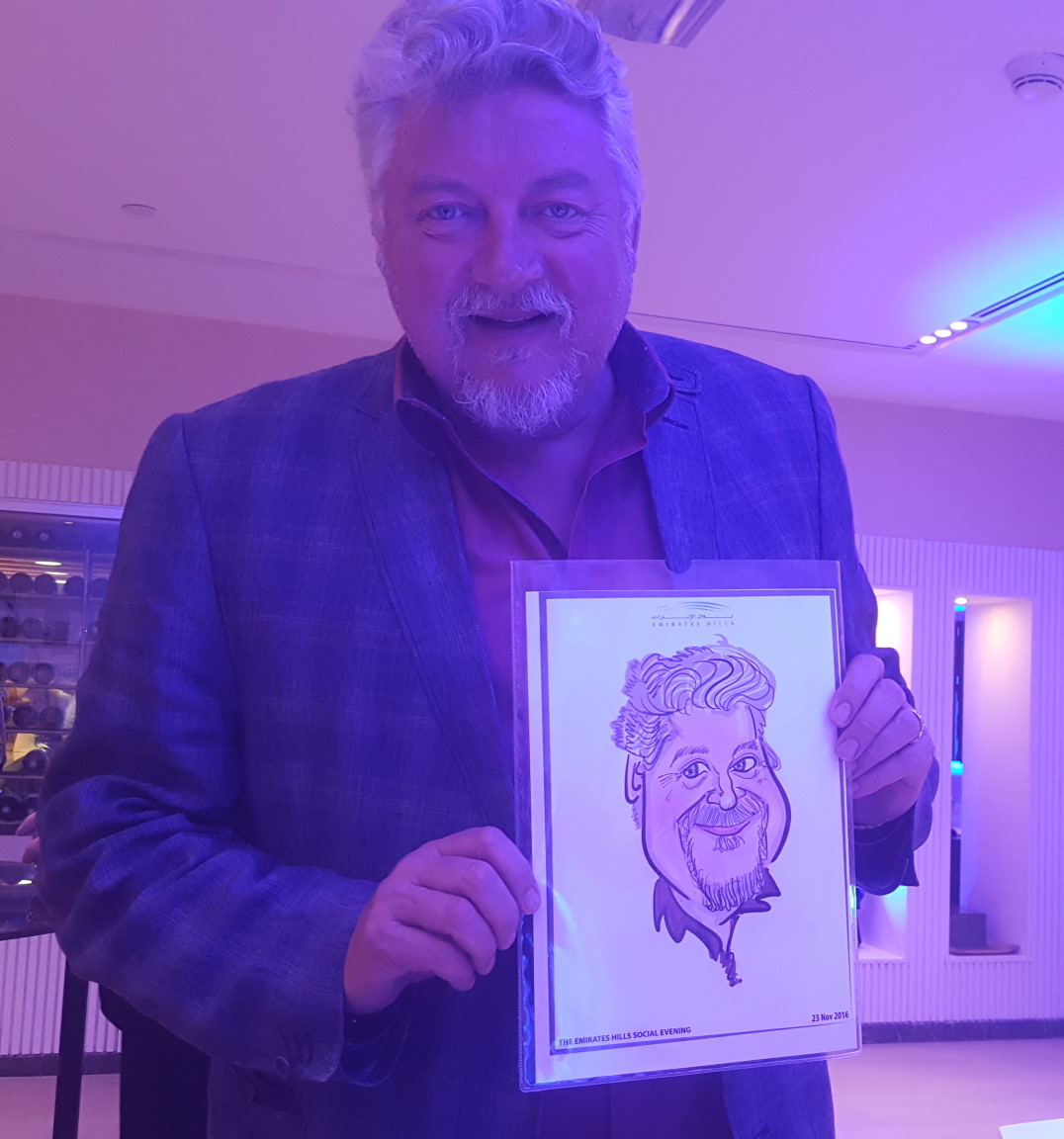 Caricature Artist performance