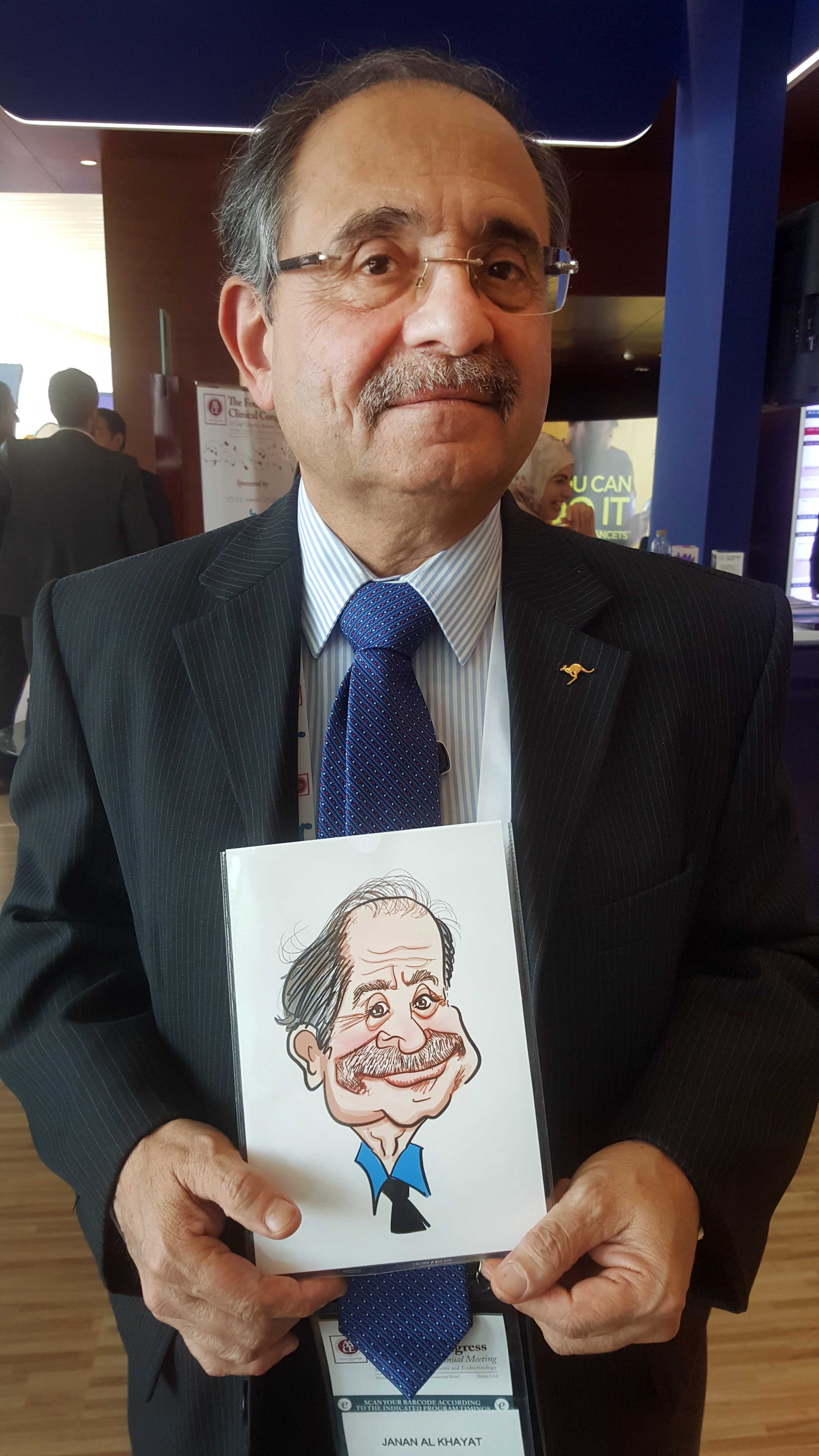 Caricature Artist performance