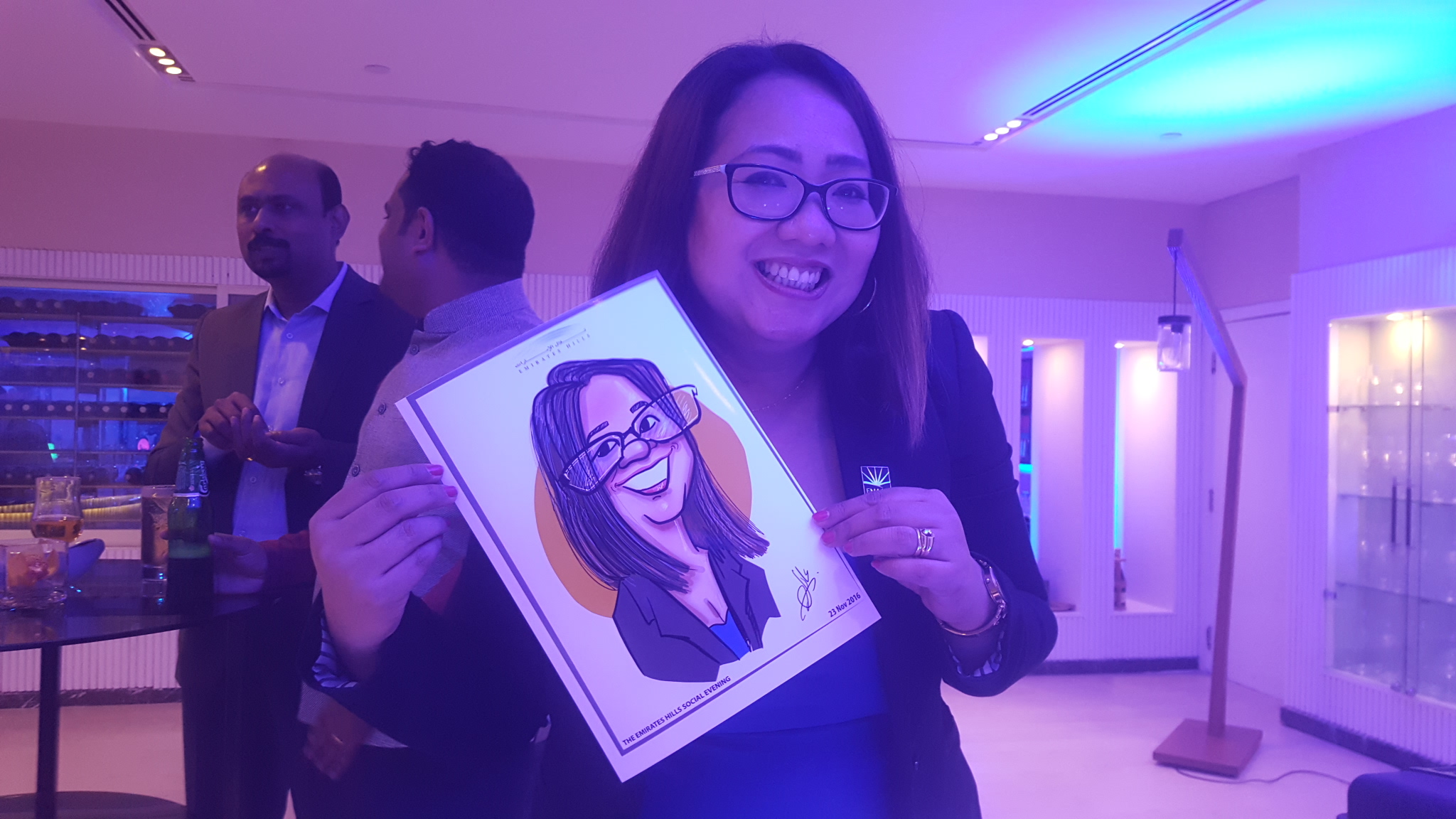 Caricature Artist performance