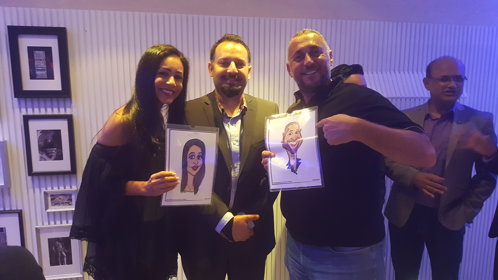 Caricature Artist performance