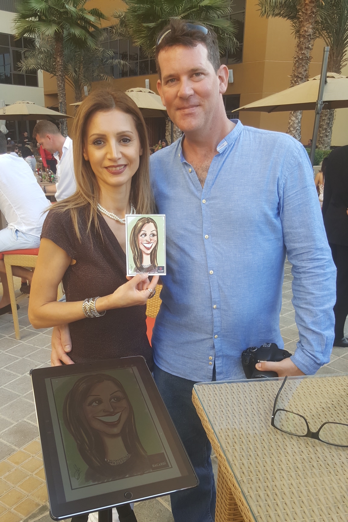 Caricature Artist performance