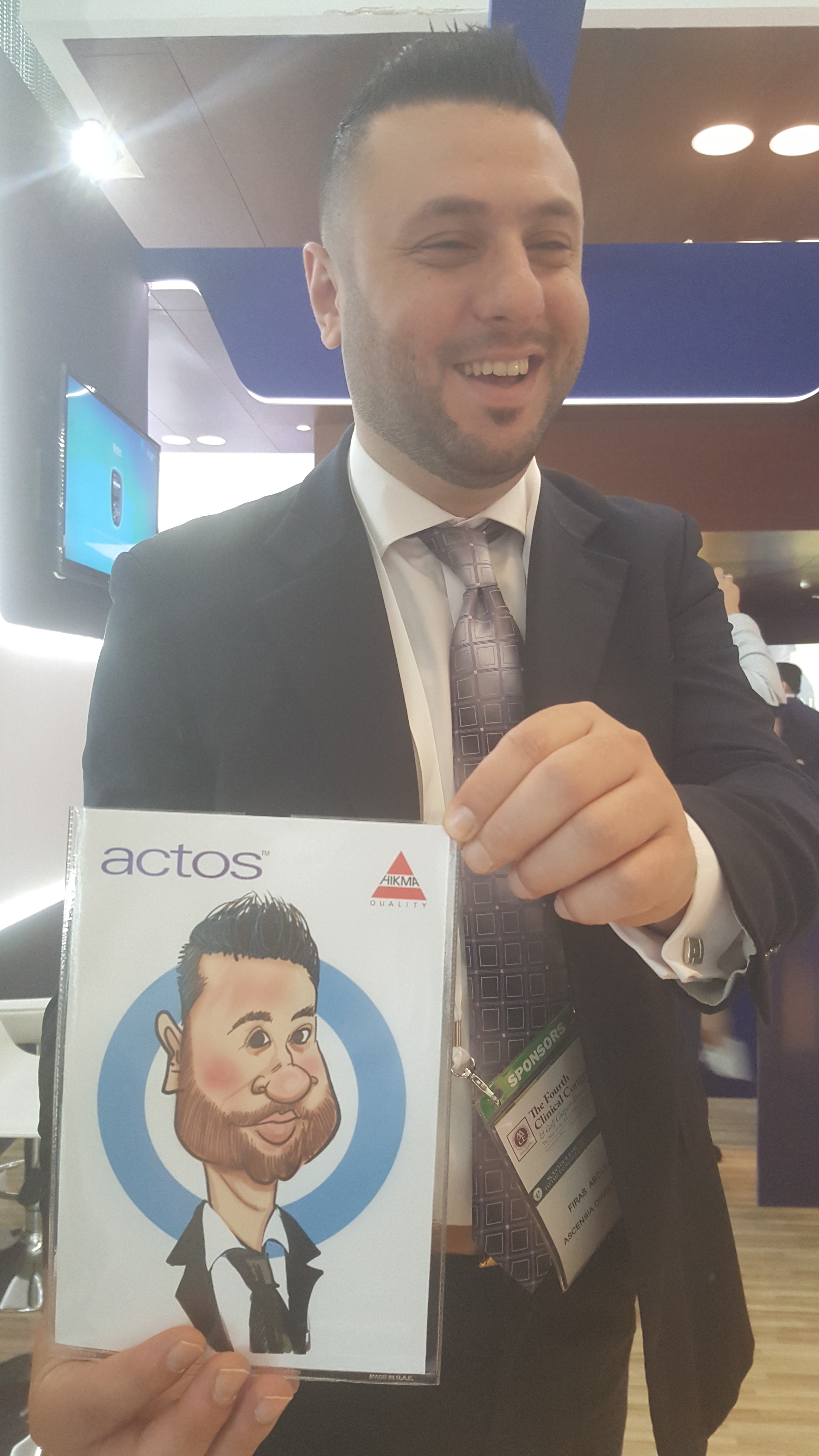 Caricature Artist performance