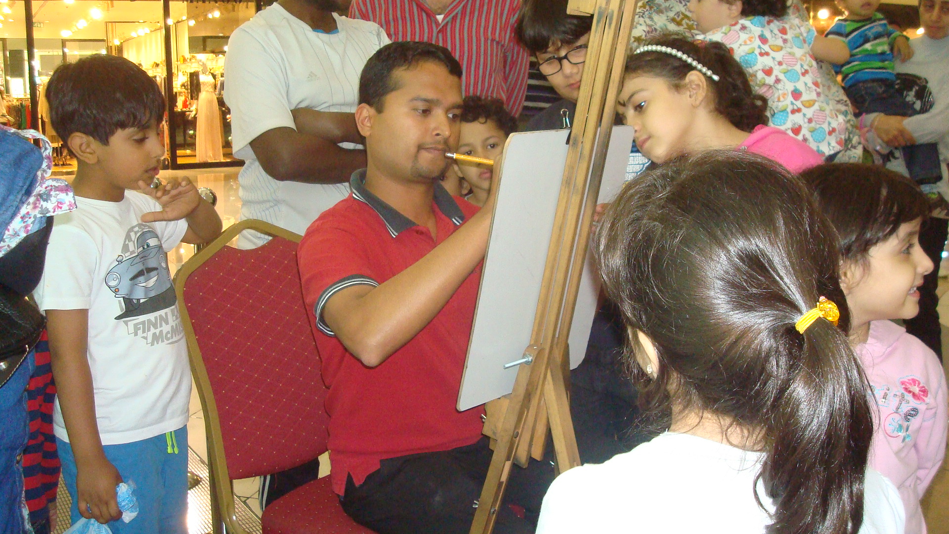 Children's Cartoonist performance