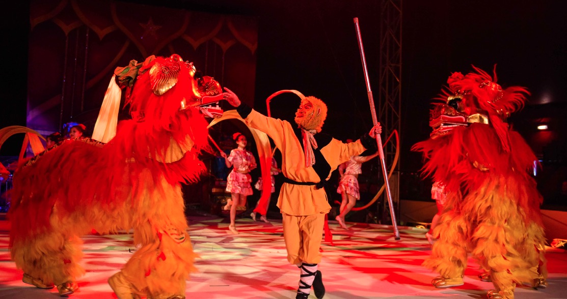 Chinese Circus performance