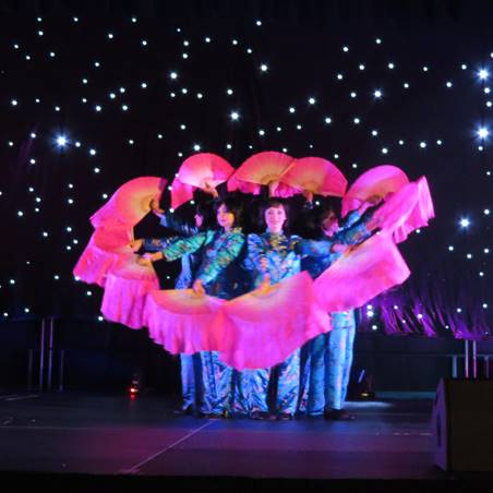 Chinese Dragon Dance performance