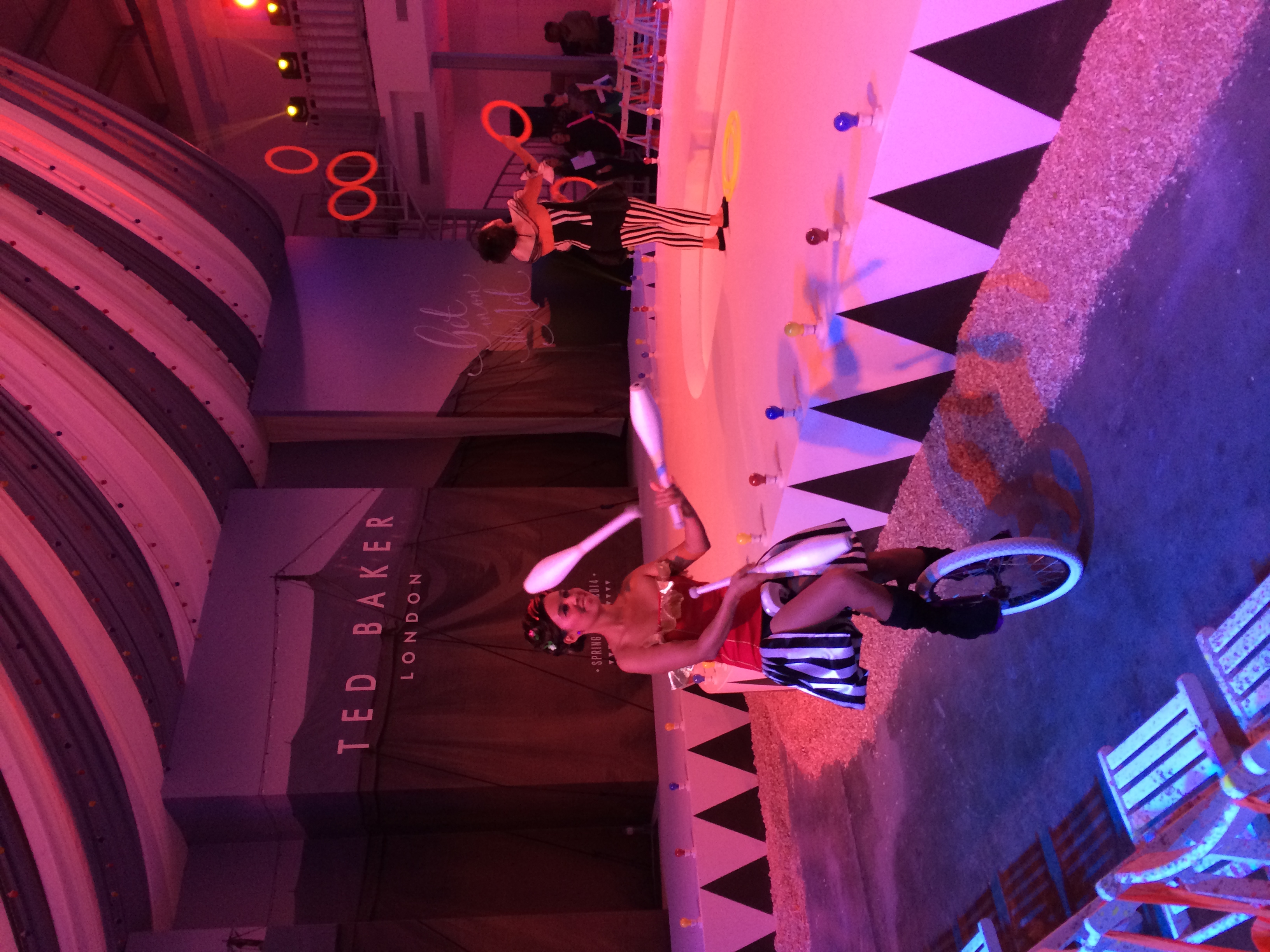 Circus Juggler performance