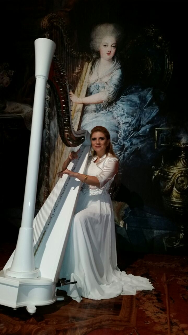 CLASSICAL HARPIST performance