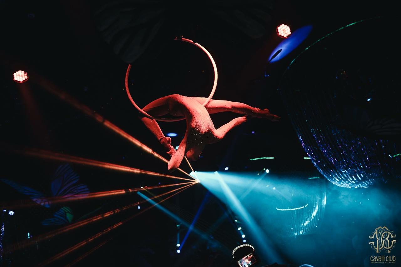 Contortionist & Aerial Artist performance