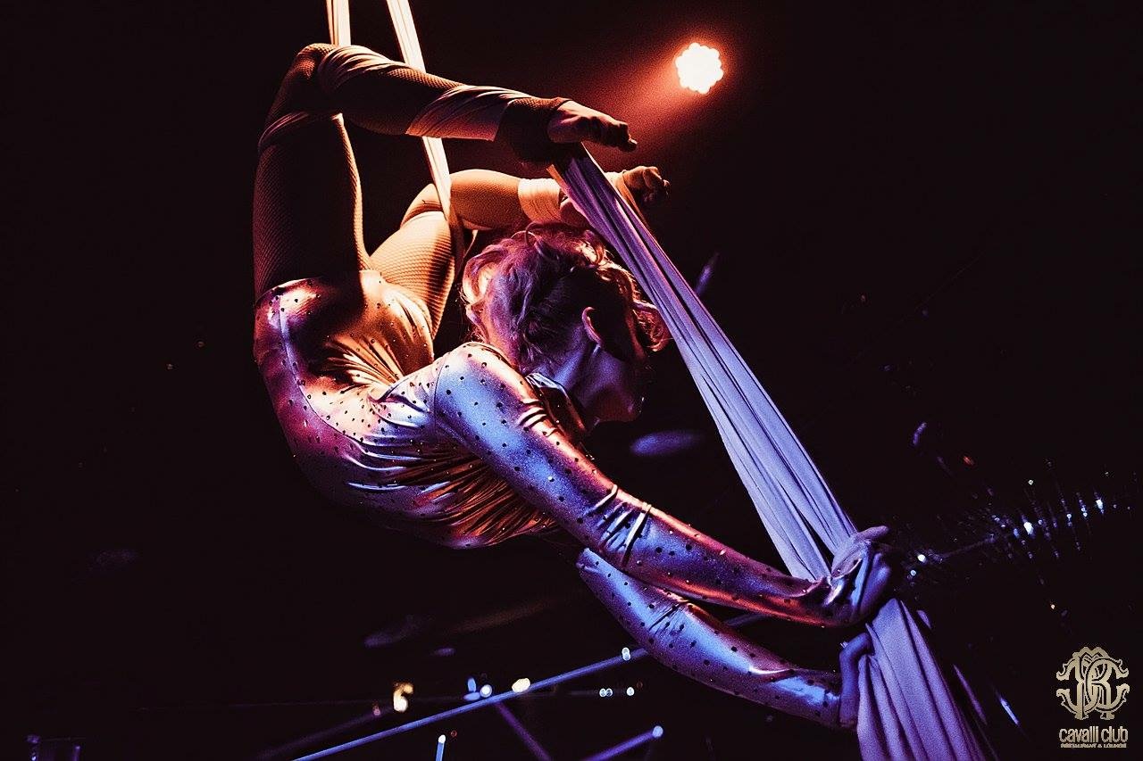 Contortionist & Aerial Artist performance