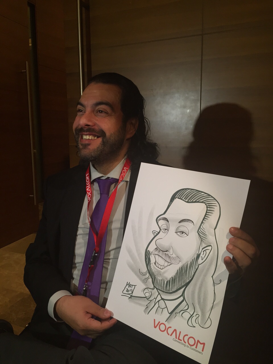 Digital/Trad. Caricature Artist performance