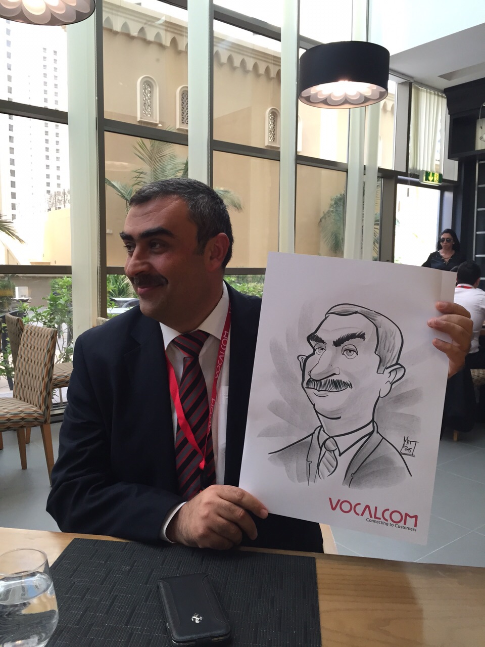 Digital/Trad. Caricature Artist performance