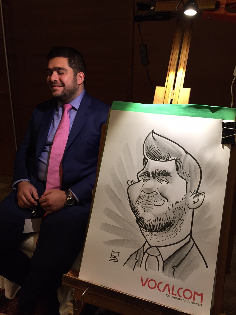 Digital/Trad. Caricature Artist performance