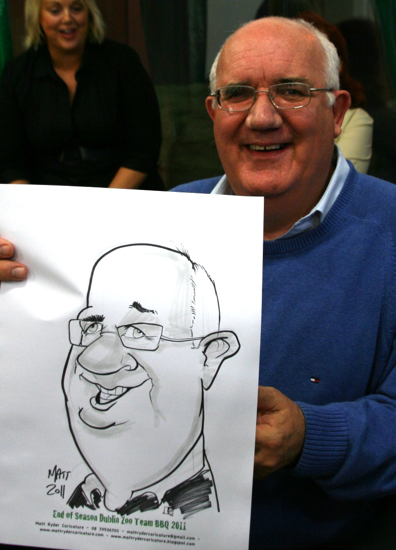 Digital/Trad. Caricature Artist performance