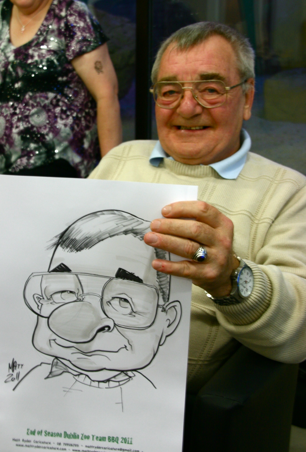 Digital/Trad. Caricature Artist performance