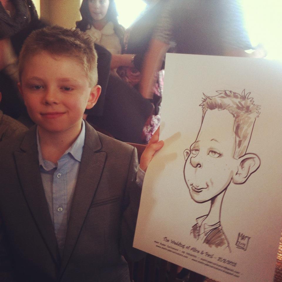 Digital/Trad. Caricature Artist performance