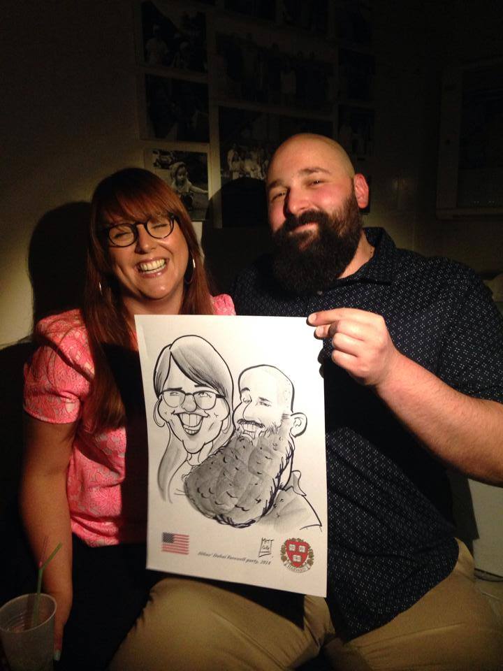Digital/Trad. Caricature Artist performance