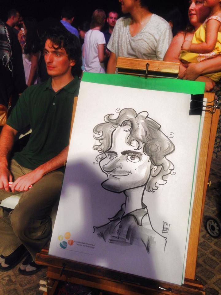 Digital/Trad. Caricature Artist performance