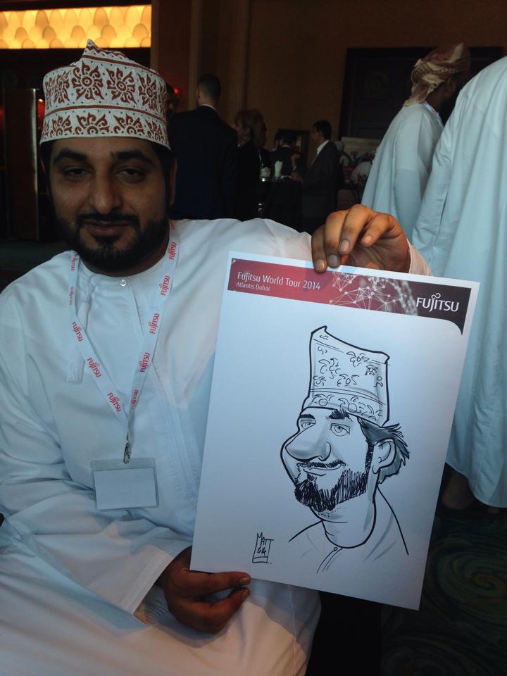 Digital/Trad. Caricature Artist performance