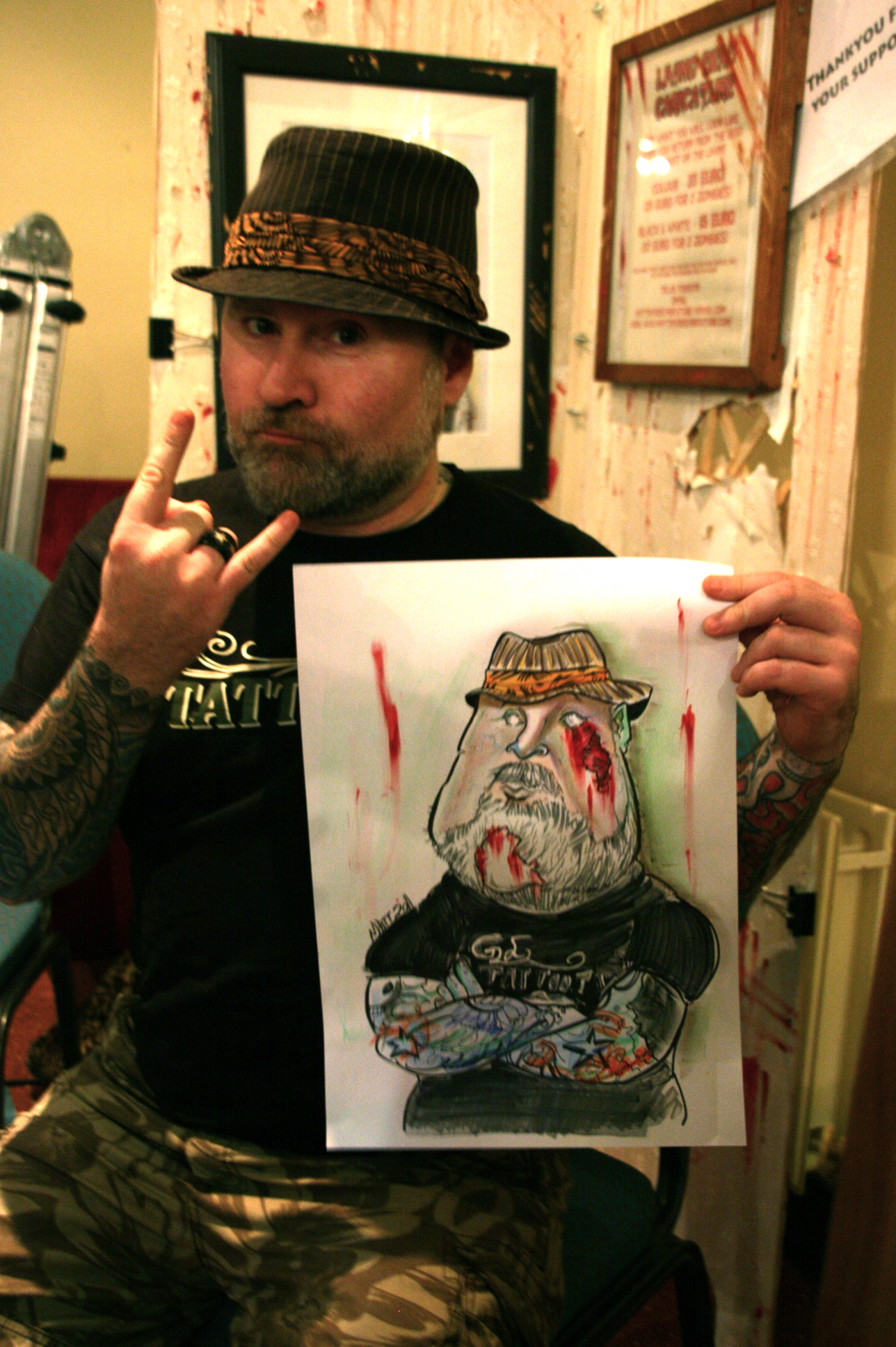 Digital/Trad. Caricature Artist performance