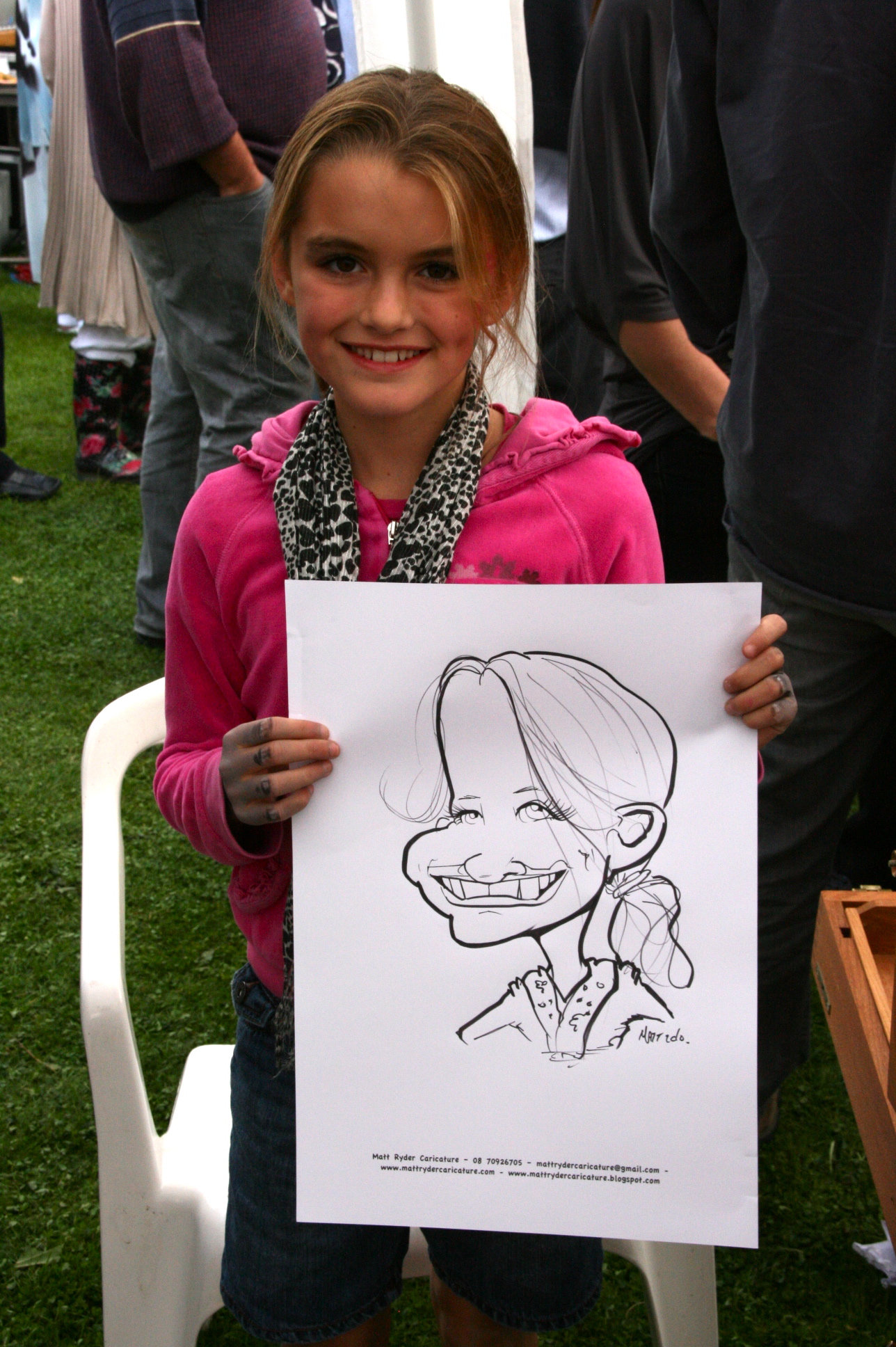 Digital/Trad. Caricature Artist performance