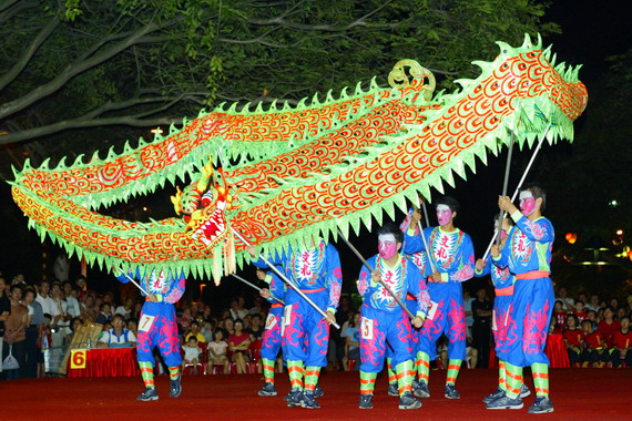 Dragon & Lion Dance performance