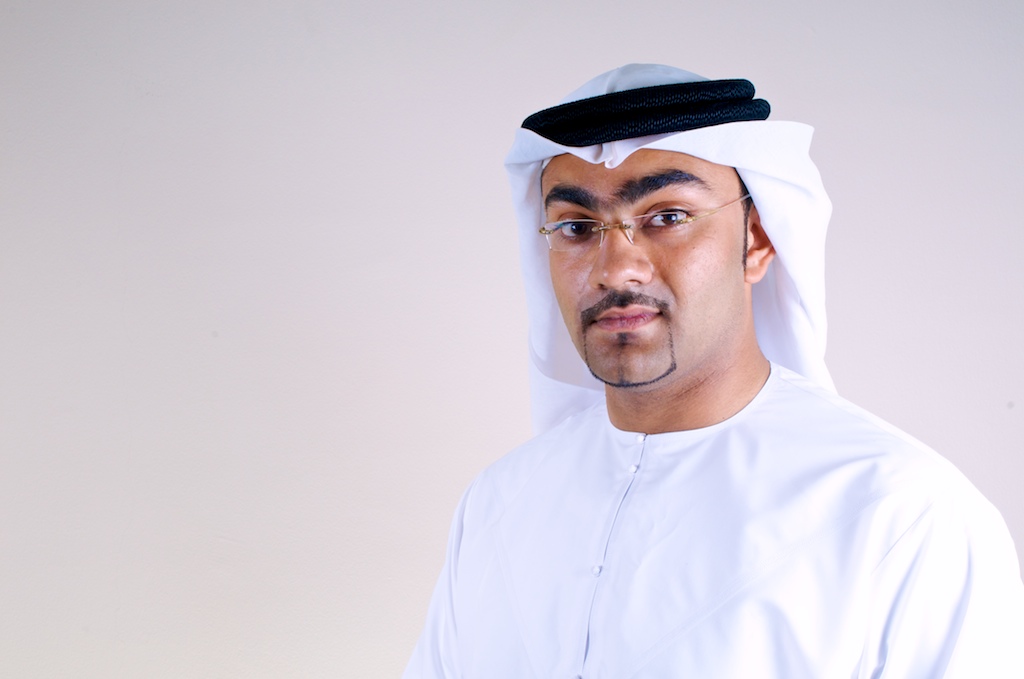 Emirati Stand Up Comedian performance