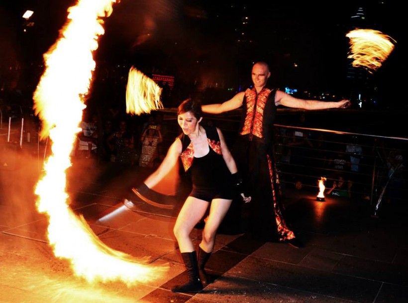 Fire show