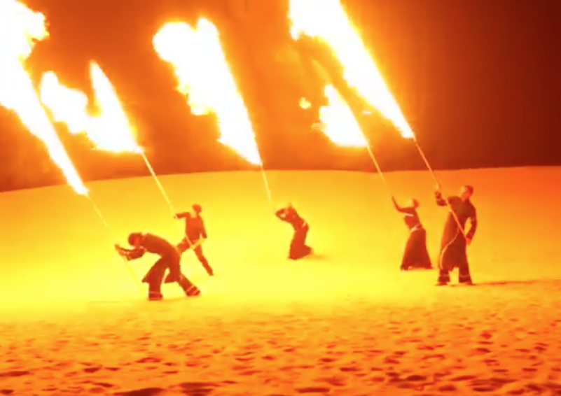 Fire Shows performance