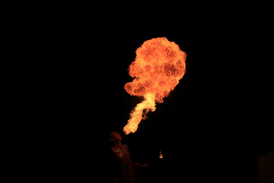 Fire Shows performance