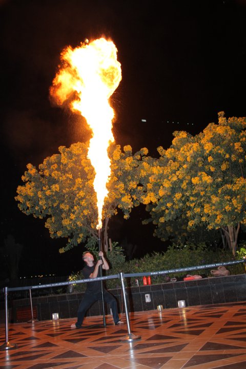 Fire Shows performance