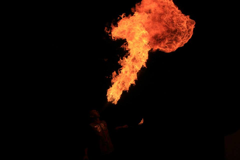 Fire Shows performance