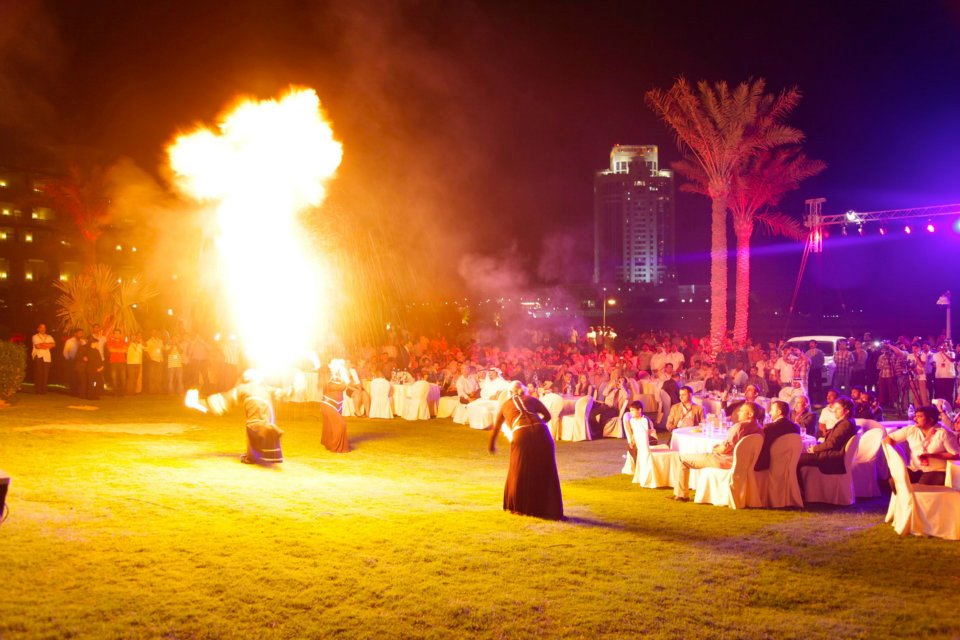 Fire Shows performance